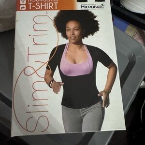 Slim & Trim Black and Pink T-Shirt